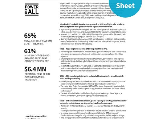 Factsheet: Decentralized renewable energy and SDGs in Nigeria.jpg